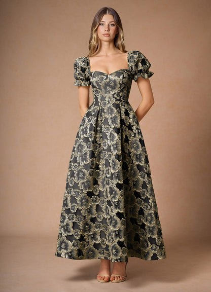 Amy Black Maxi Dress