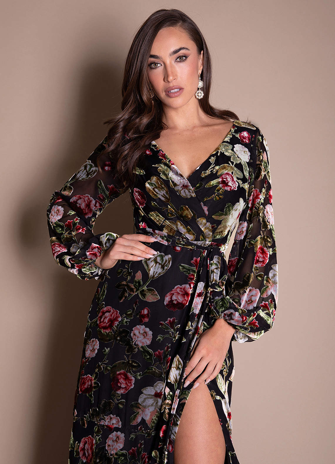 Teressa Twilight Bloom Maxi Dress