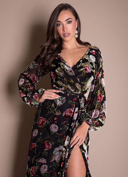 Teressa Twilight Bloom Maxi Dress